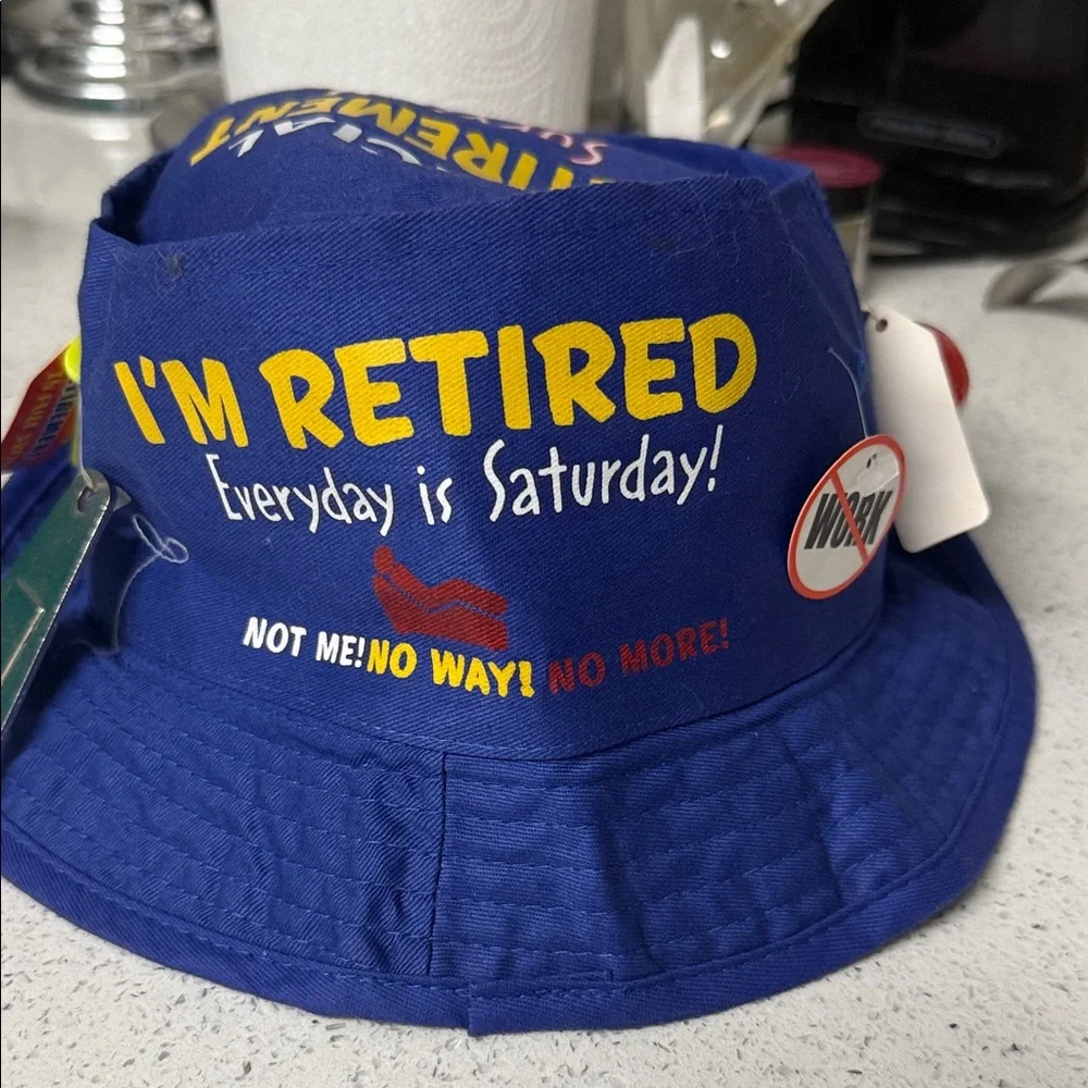 Blue Retirement Survival Hat
